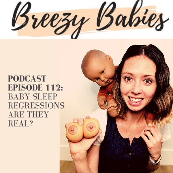 112. Baby Sleep Regressions- Are They Real? With Guest Erin Junker from the The Happy Sleep Company