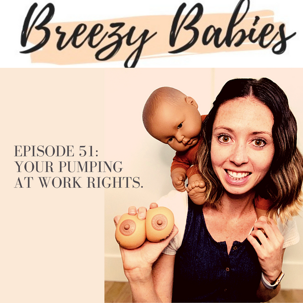 51. Your Pumping Rights At Work & How To Reframe The Conversation With Your Employer with guest Abbey Donnell from Work & Mother