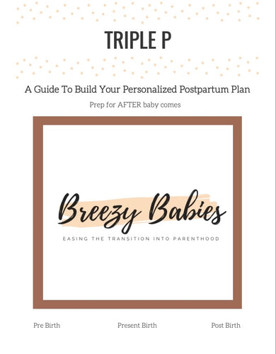 Triple P- Postpartum Planner E-Book - Breezy Babies